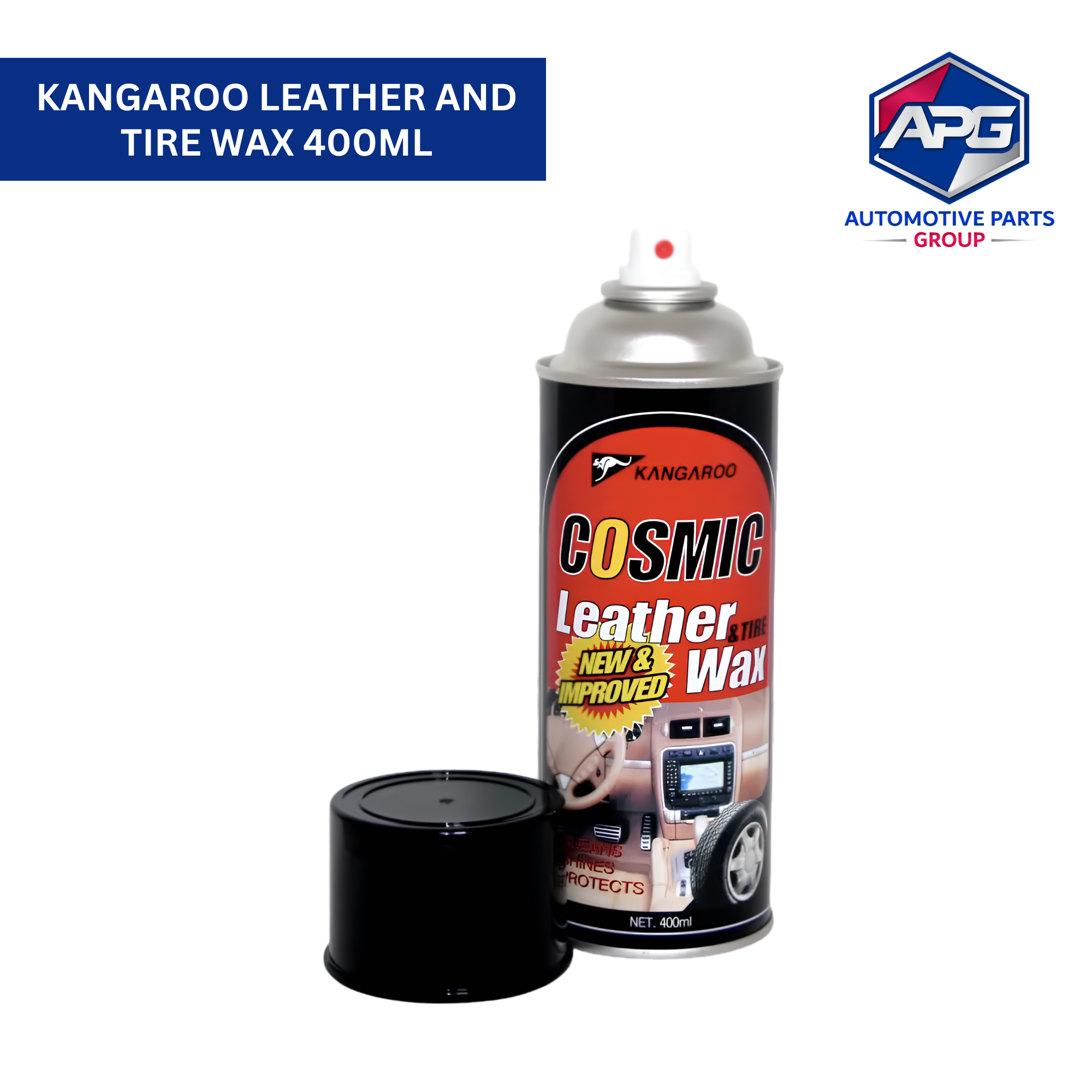 Kangaroo Leather & Tire Wax 400ml