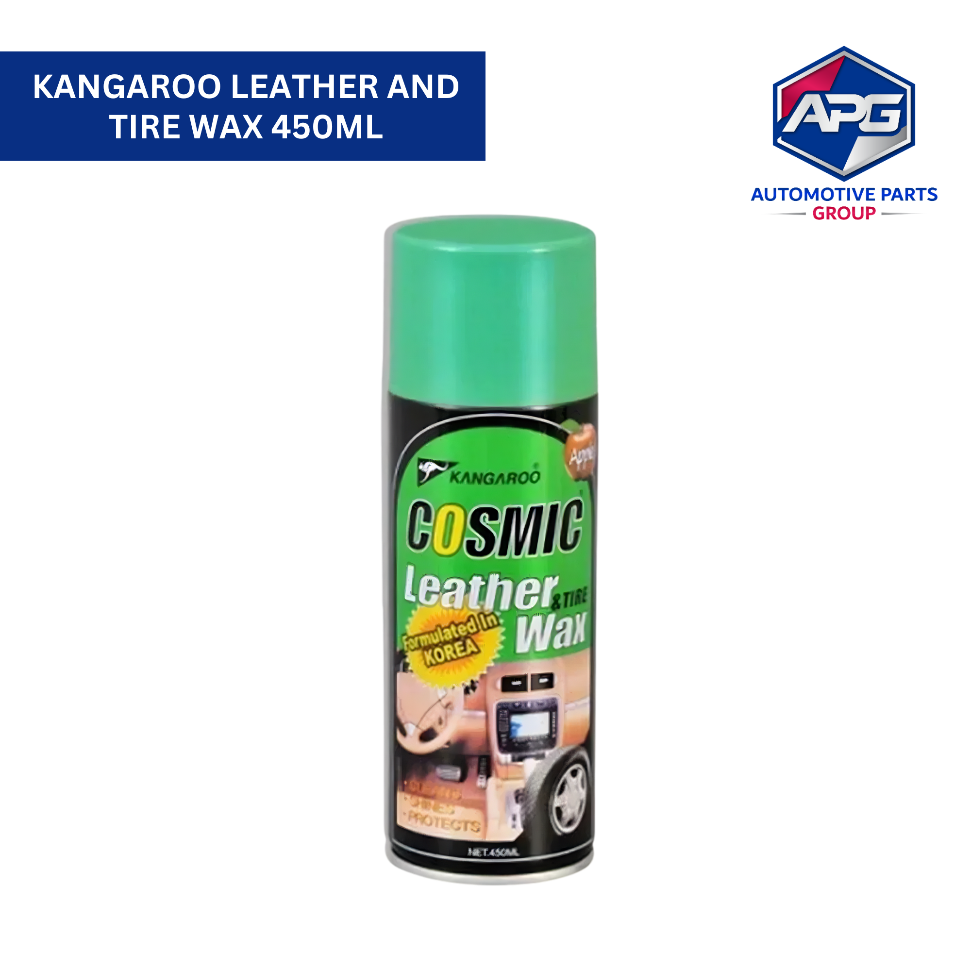 Leather & Tyre Wax Spray 450ml