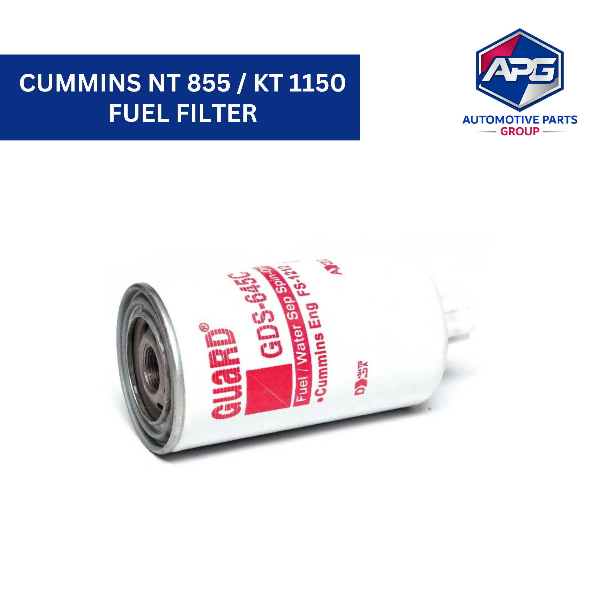 Cummins NT 855 / KT 1150 Water Separator (Fuel) Filter GDS-645C | 3308638 (SF-1212)
